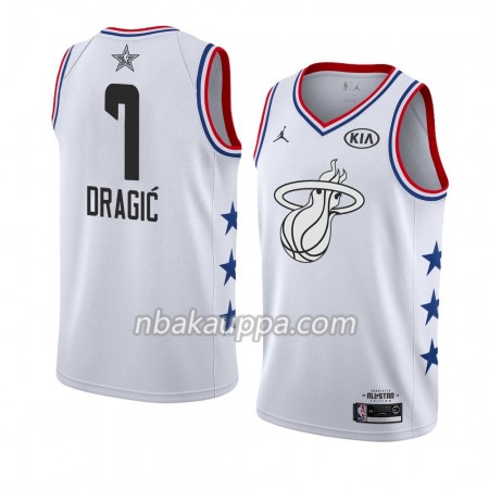 Miami Heat Goran Dragic 7 2019 Kaikki tähti Jordan Brand Valkoinen Pelipaidat Swingman - Miesten